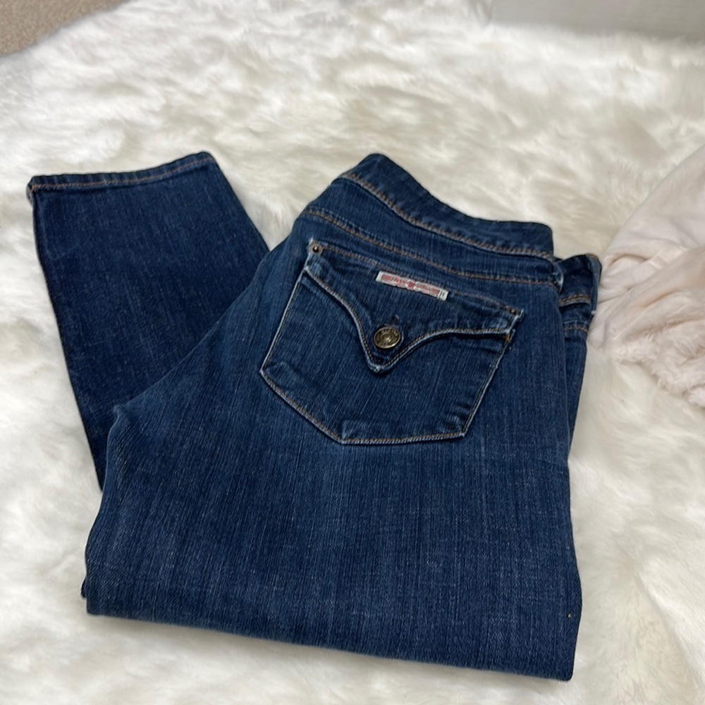 Hudson dark wash skinny jeans size 27